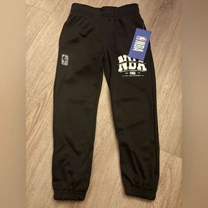 NBA Kids Black Jogger Pants
